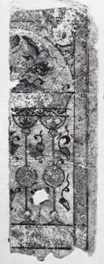 Fragment of Mamluk card from ca. 1300